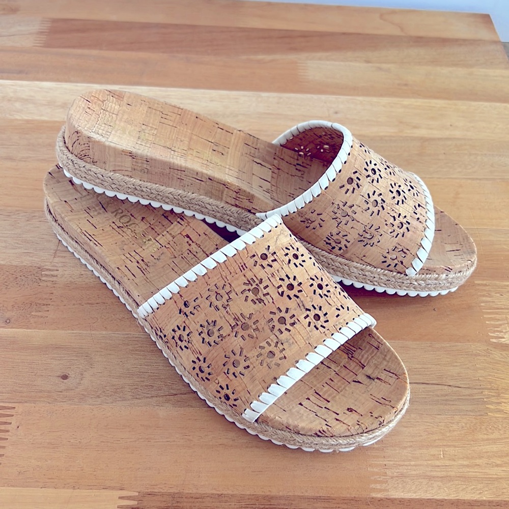 Jack Rodgers Cork Slide Sandals
